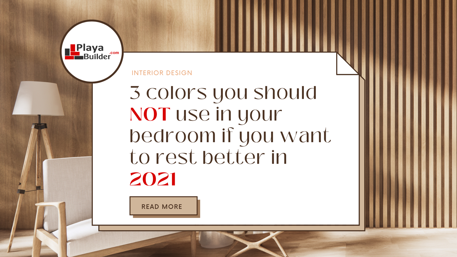 3 colors you should NOT use in your bedroom if you want to rest better in 2021