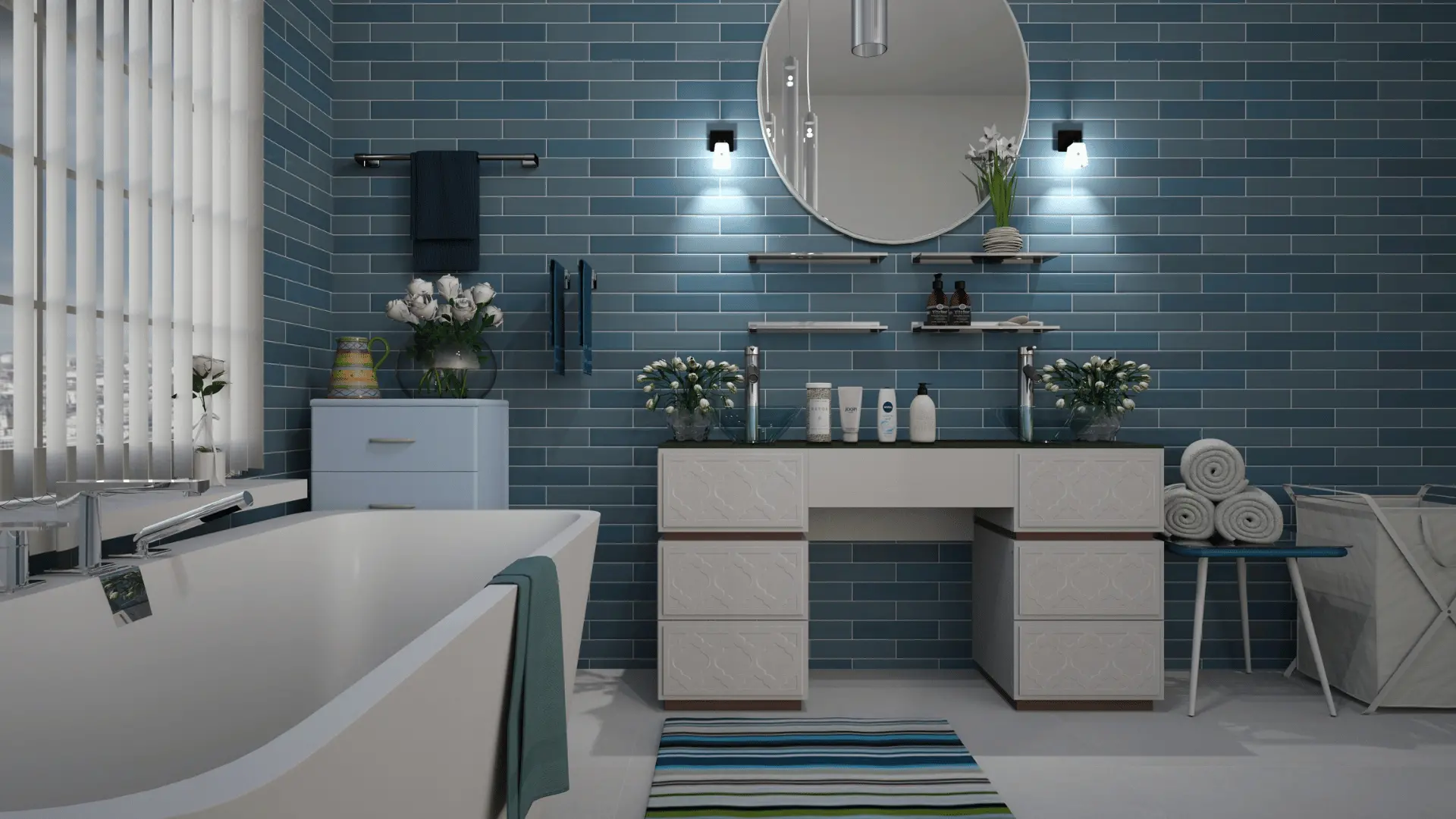tile ideas for bathroom