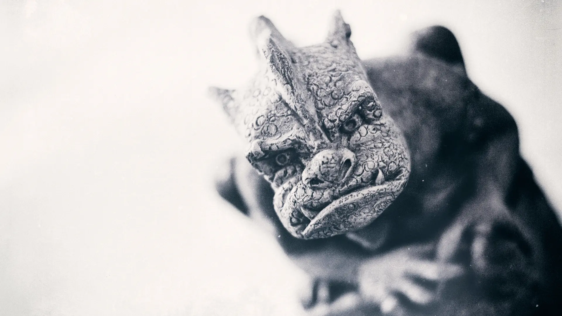 building with gargoyles