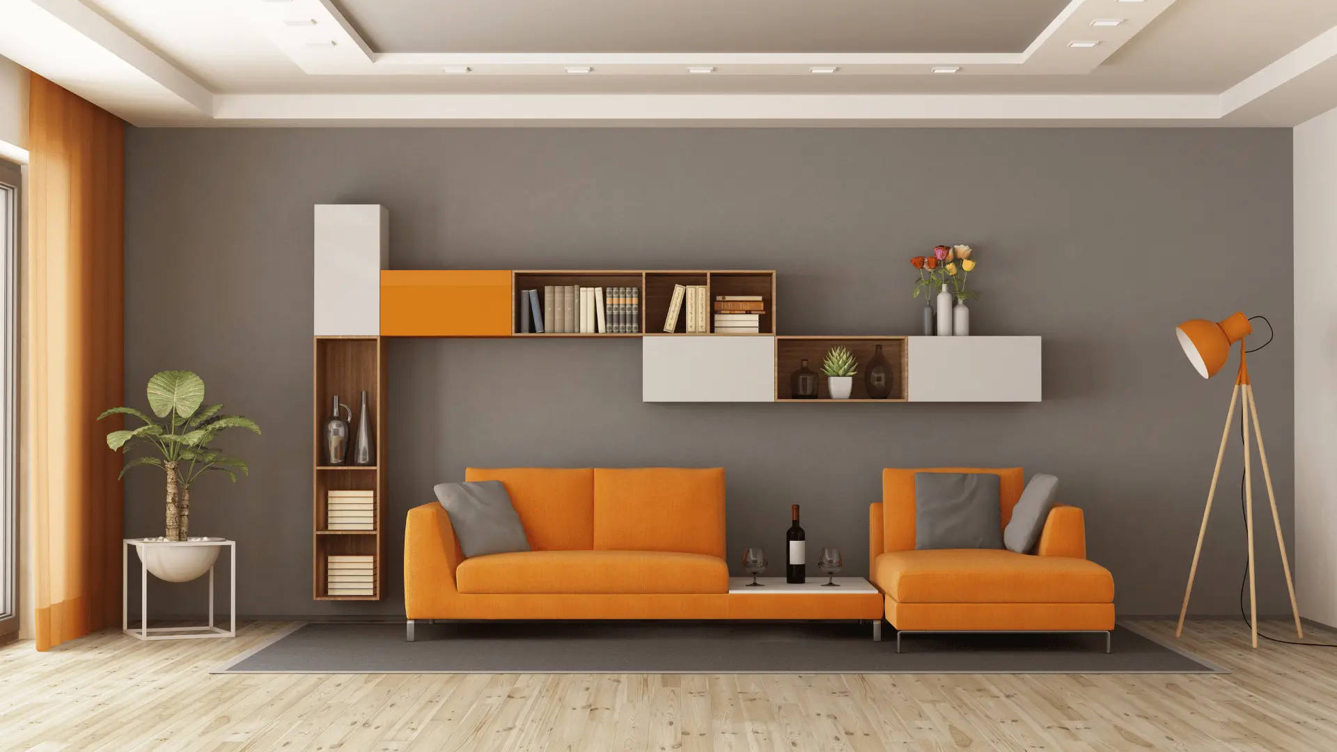 colors that go with gray