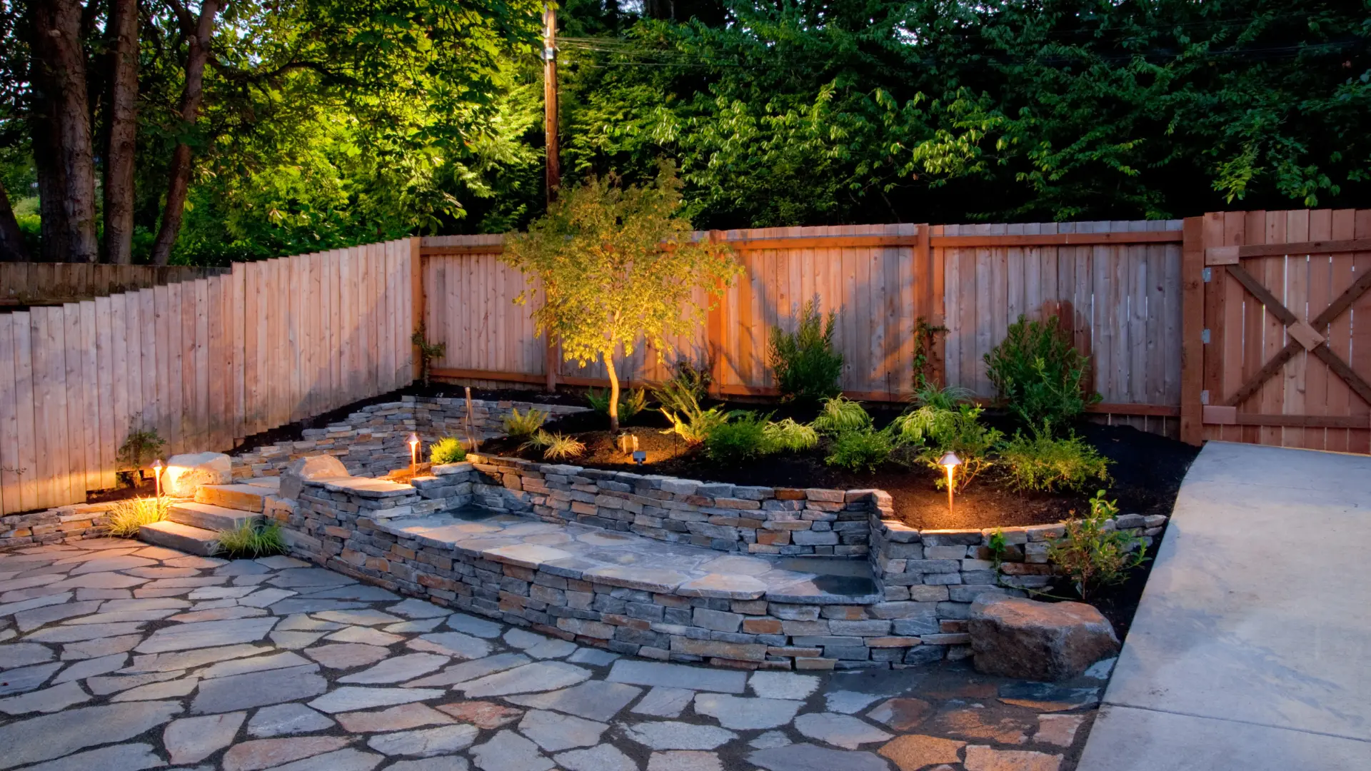 house yard