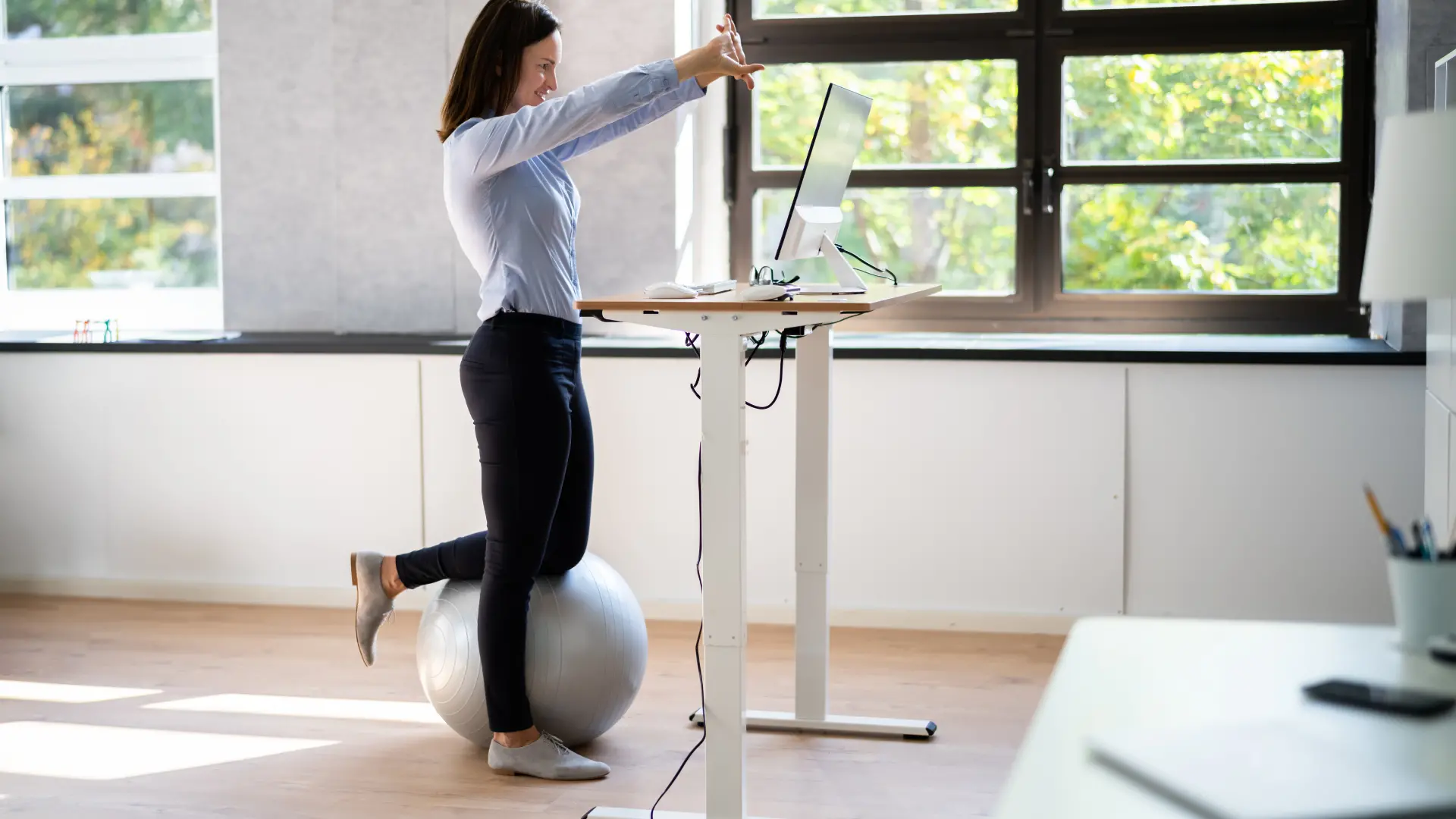 standing desktop