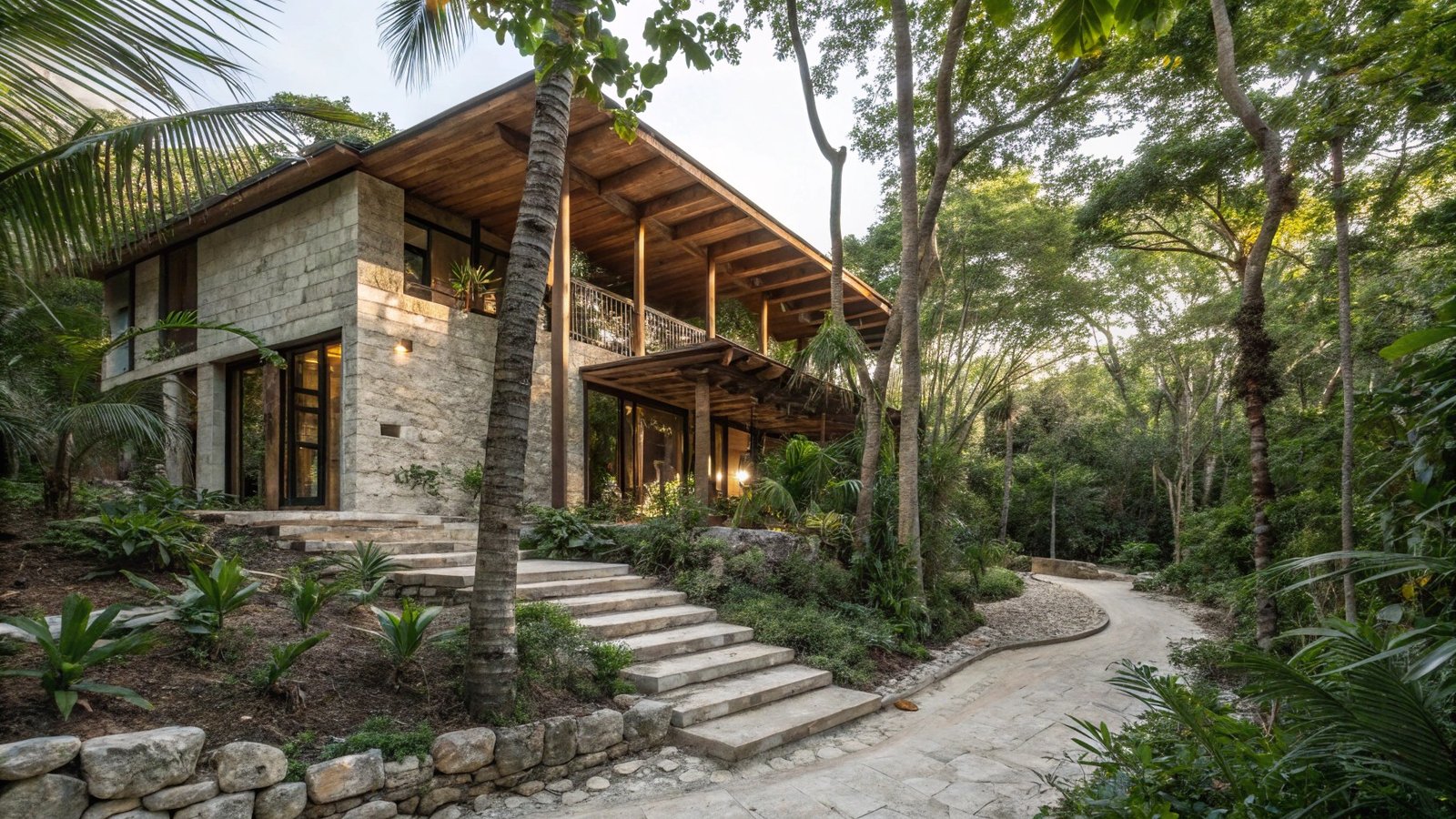How to Build a Sustainable Jungle Home in Tulum