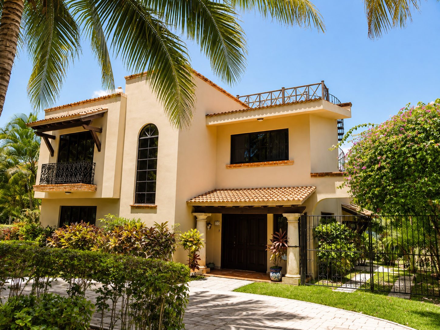 Completed home